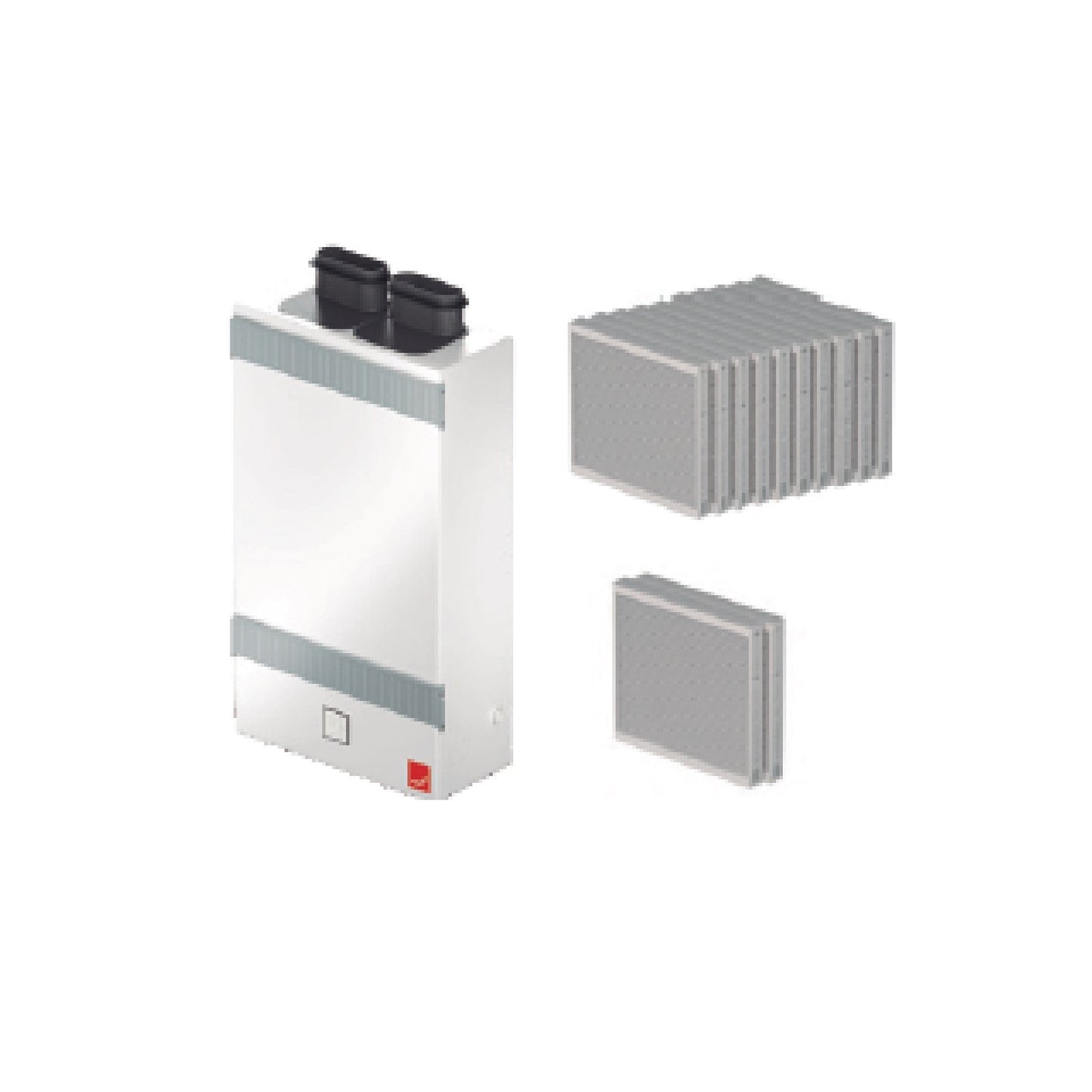 Set de filtros ComfoAir Fit eficacia G4/G4 (2 ud)